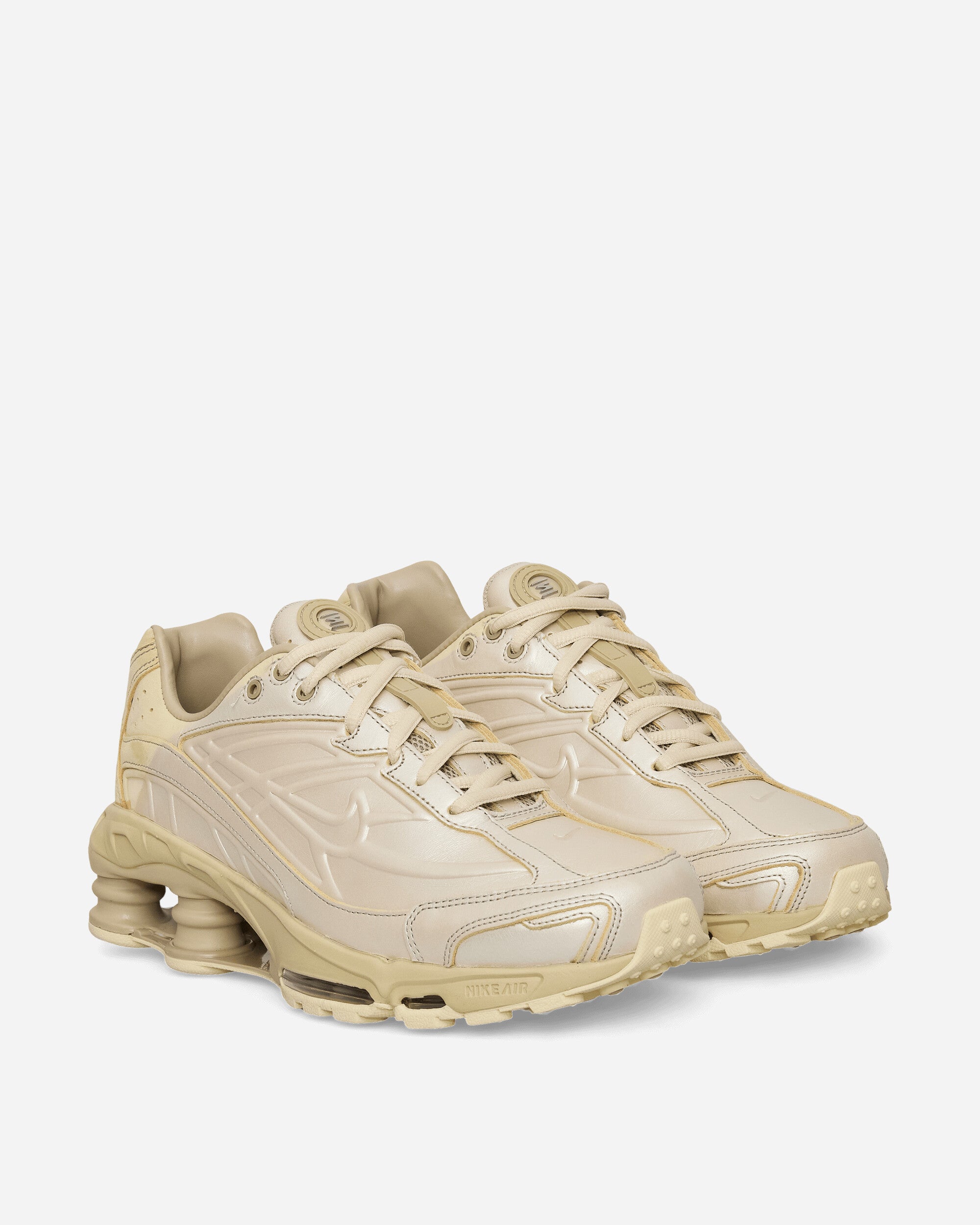Nike Shox Ride 2 Sneakers Metallic Silver / Desert Khaki, view 2