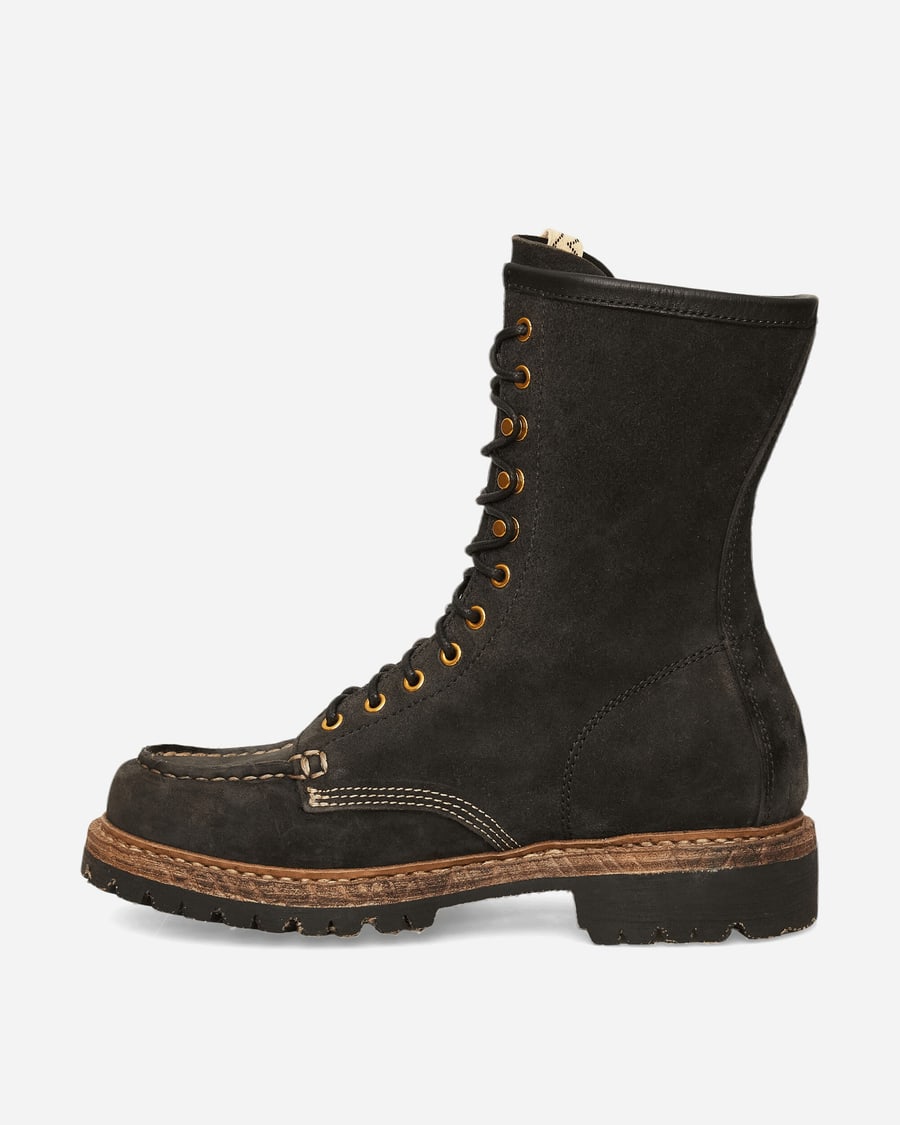 visvim Scout Moc Boots-Folk Black, view 3