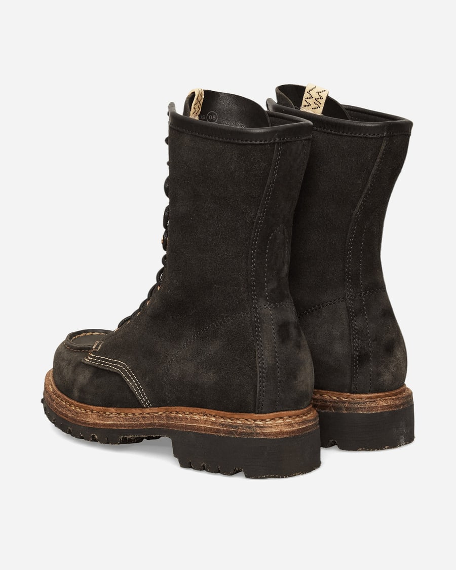 visvim Scout Moc Boots-Folk Black, view 4