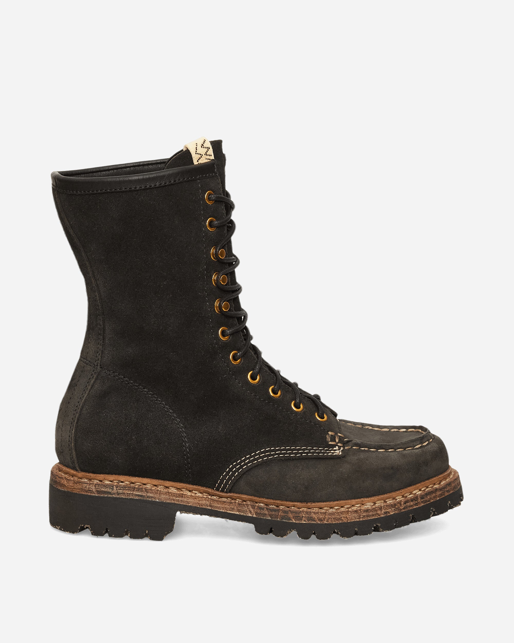 visvim Scout Moc Boots-Folk Black