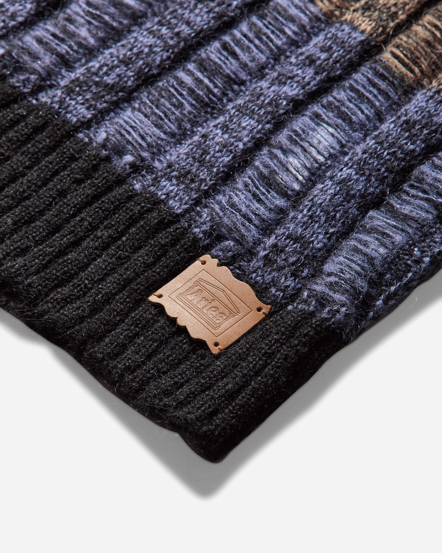 Aries Mohair Cable Stripe Sweater Multicolor, view 3