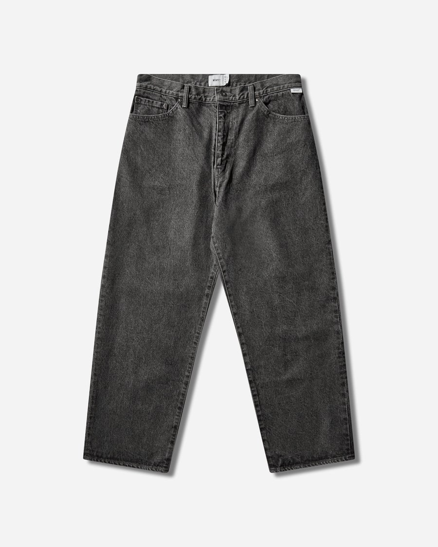 WTAPS Men's Blues Straight Pants Black