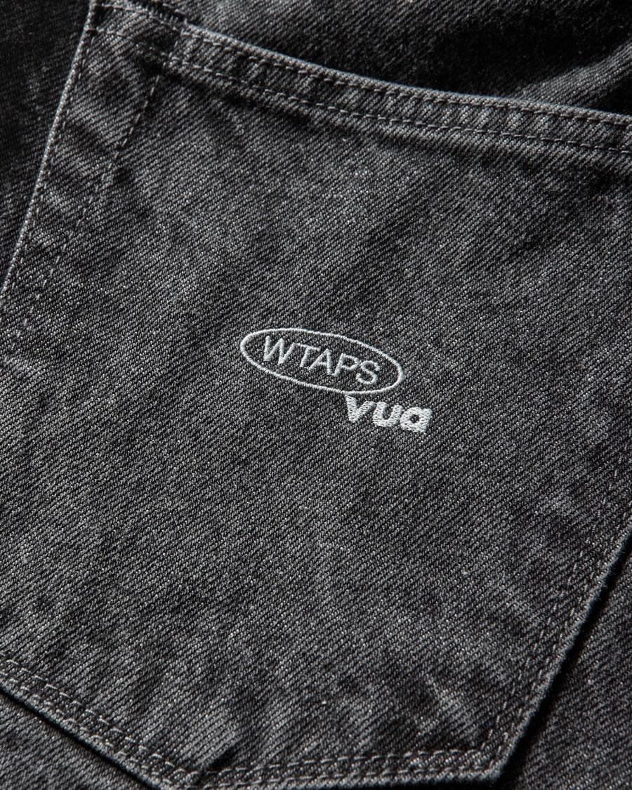 WTAPS Men's Blues Straight Pants Black, view 3
