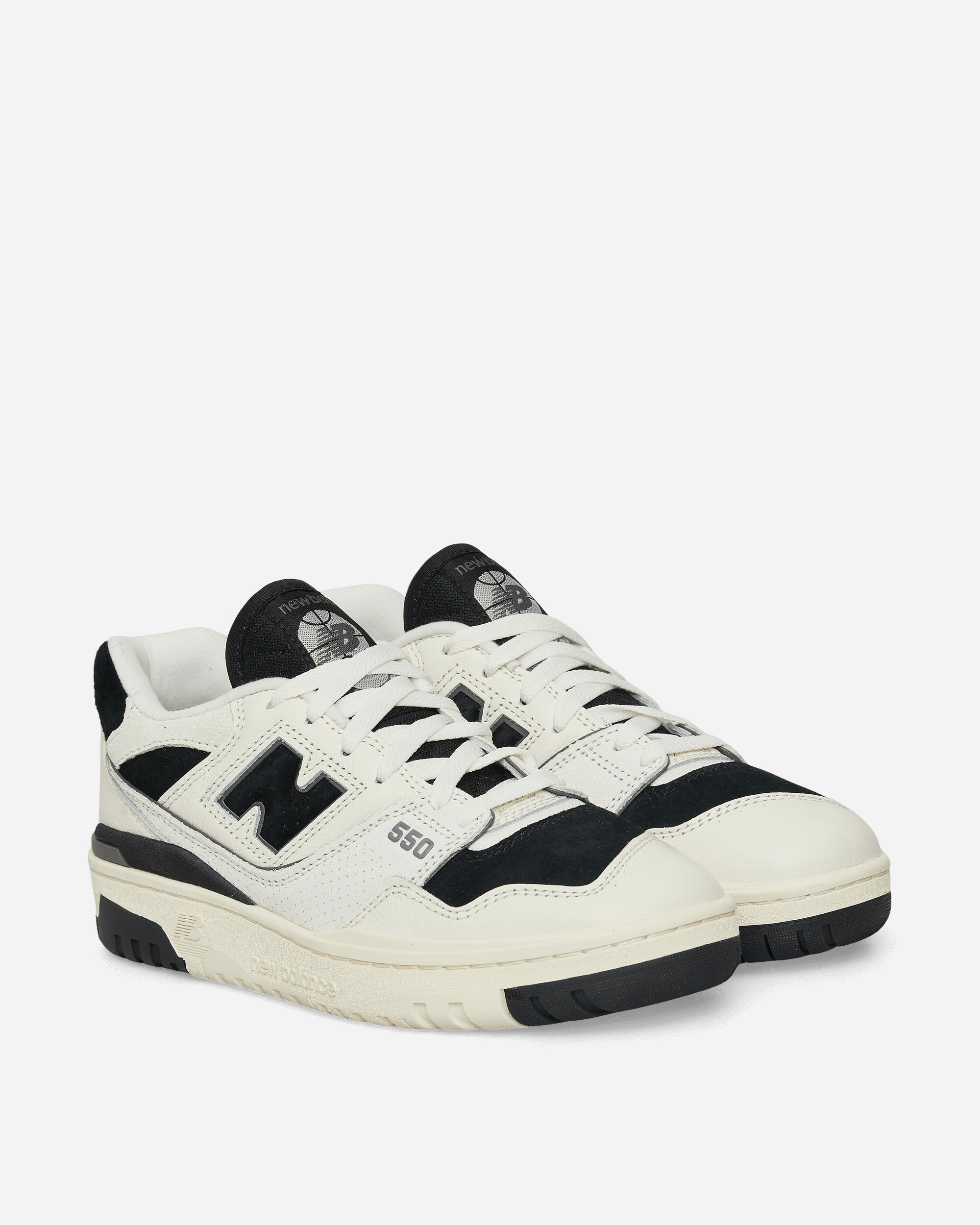 New Balance 550 Sneakers Sea Salt / Black, view 2