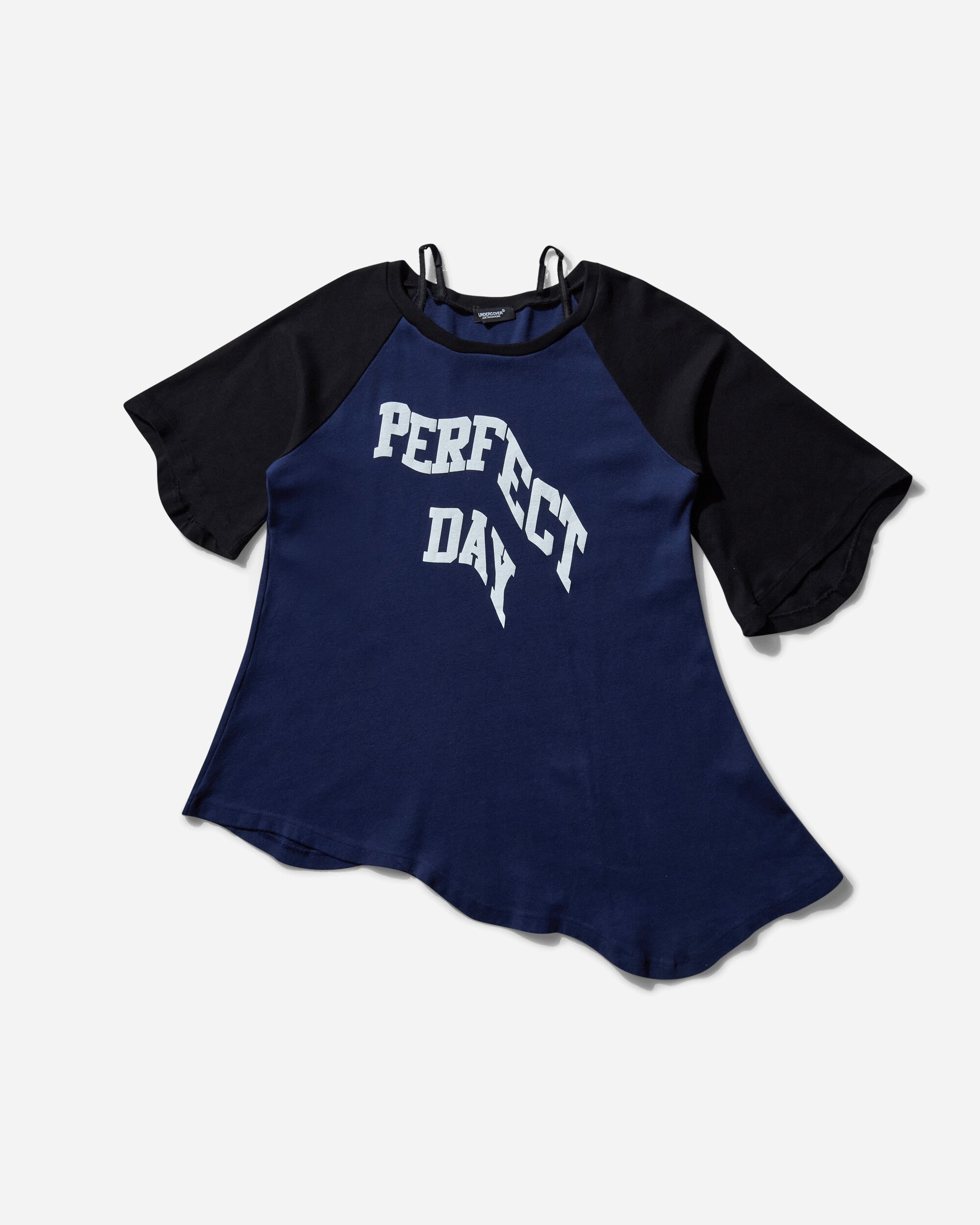 Undercover Women's Shoulder Strap Raglan T-Shirt Navy