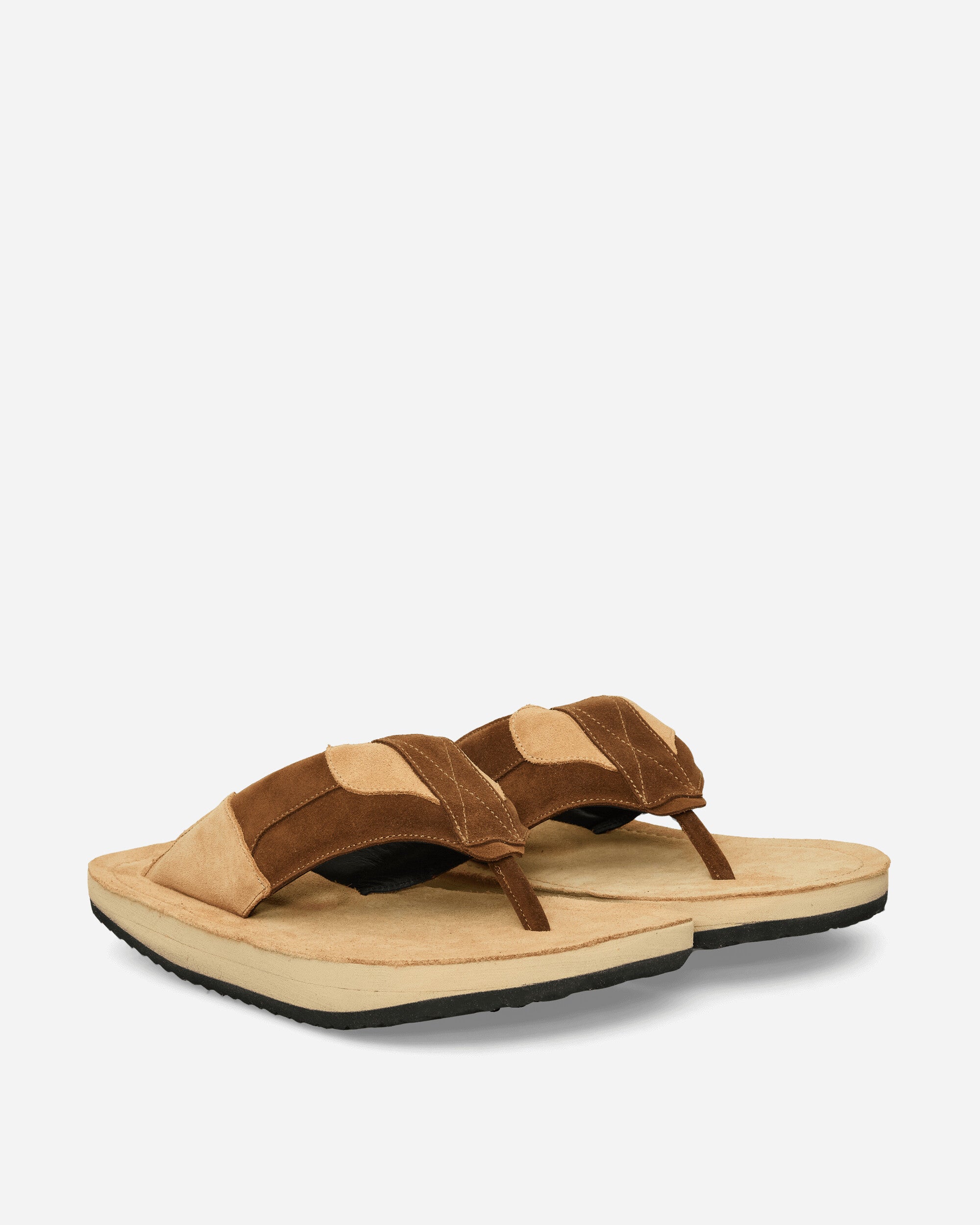 Abra Women's XXL Flip Flops Brown, view 2