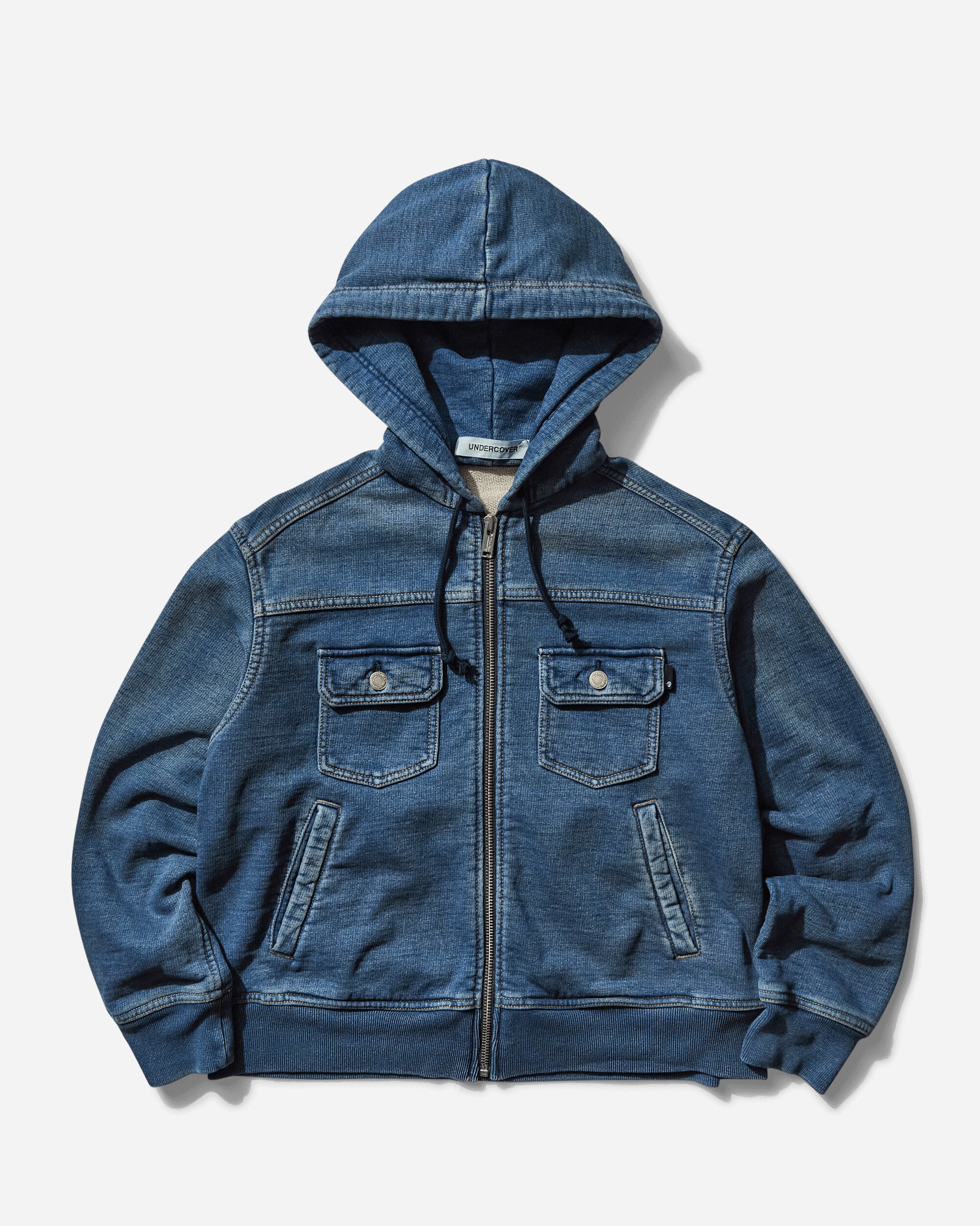 Undercover Women's Denim Hoodie Indigo