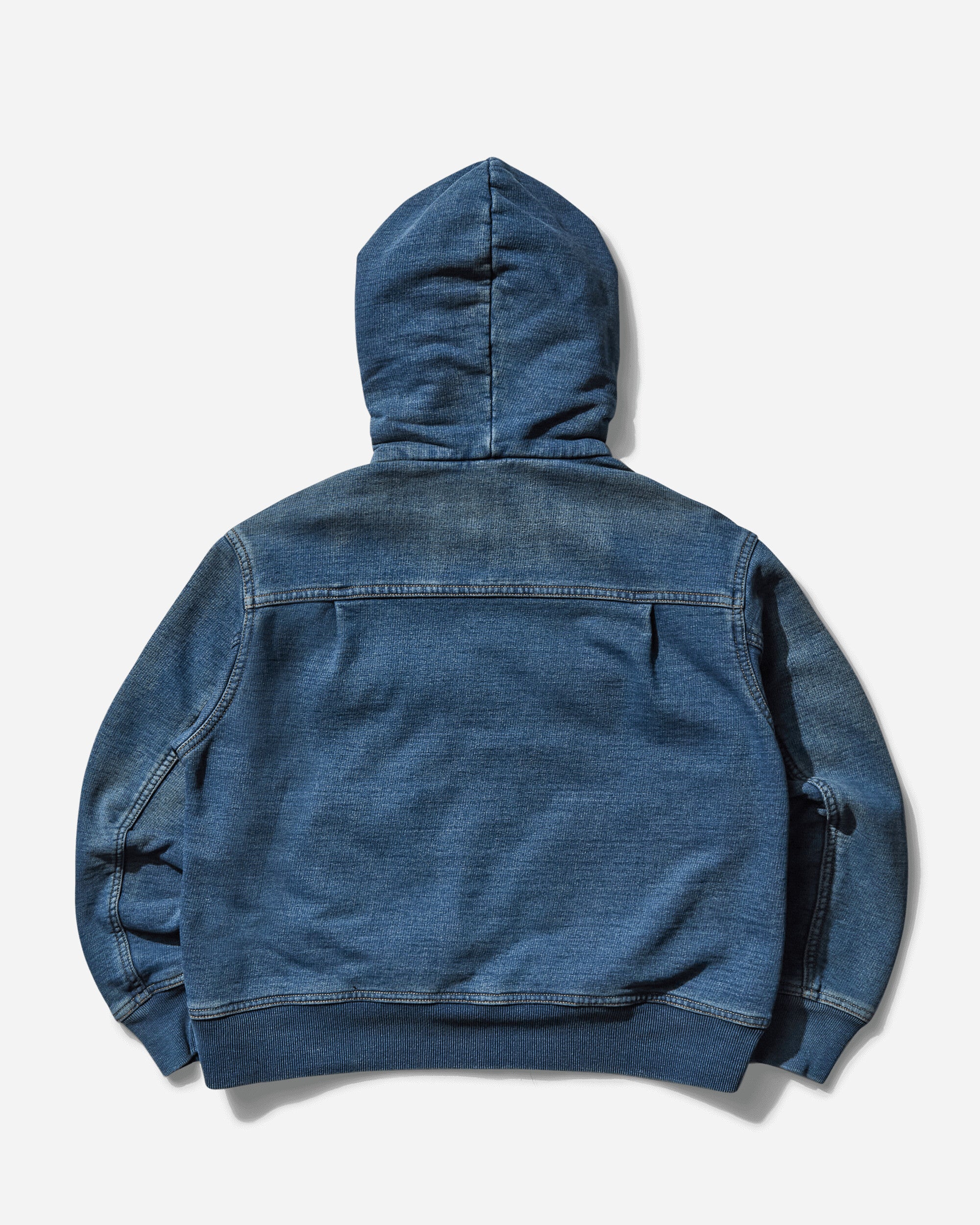 Undercover Women's Denim Hoodie Indigo, view 2