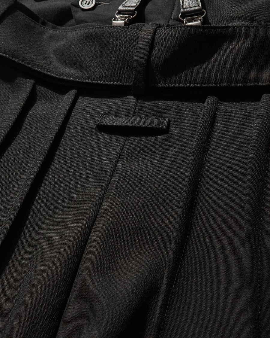 Jean Paul Gaultier Women's Short Strapped Dress Black, view 3