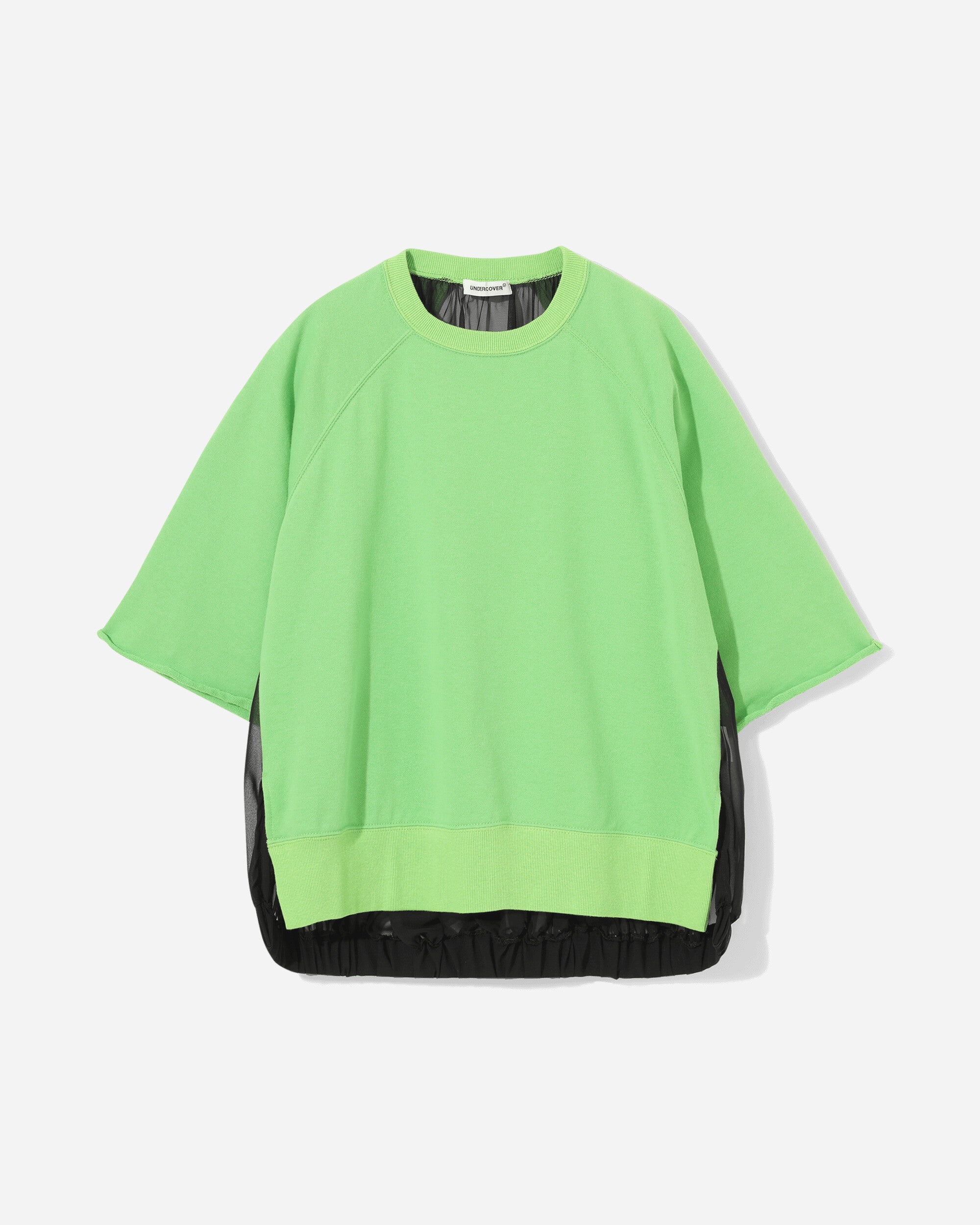 Undercover Women's Mesh Cotton T-Shirt Light Green