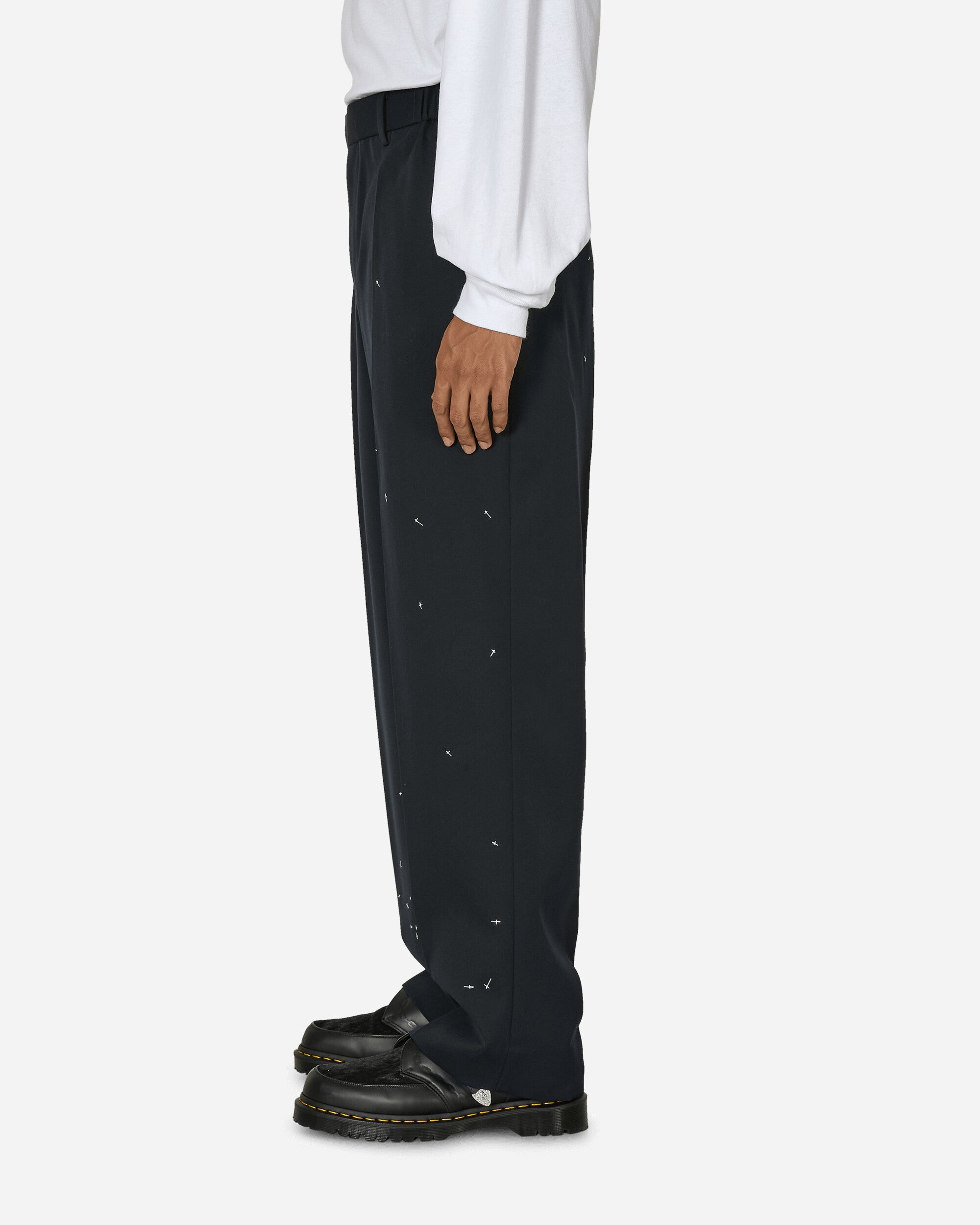 Undercover Pleated Pants Dark Navy, view 2