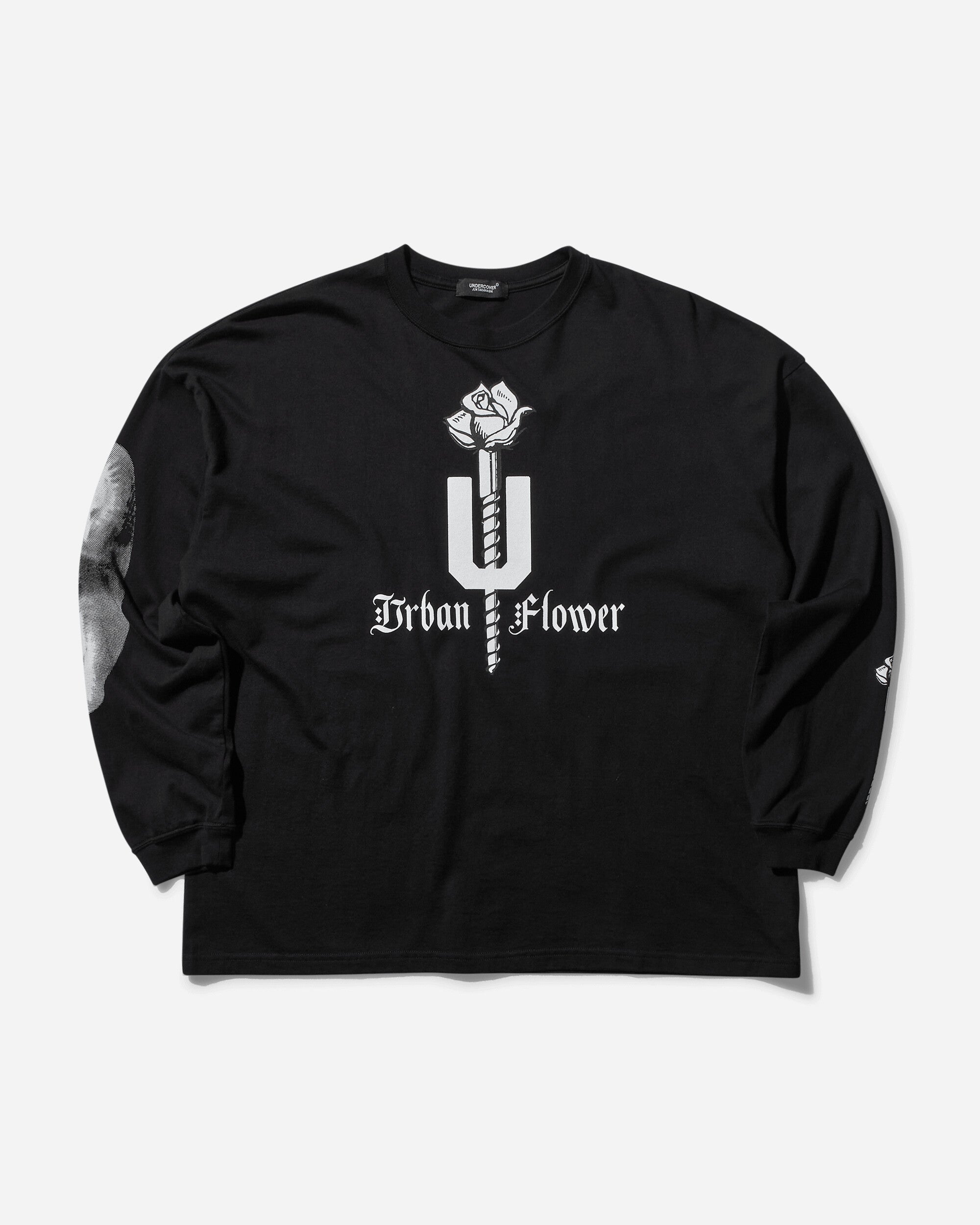 Undercover Women's Urban Flower Longsleeve T-Shirt Black