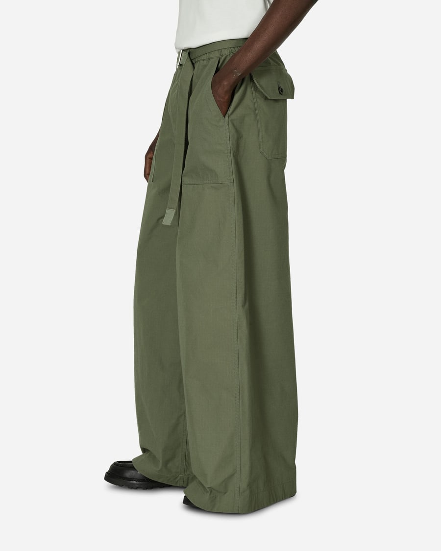 sacai Rip Stop Pants Khaki, view 2