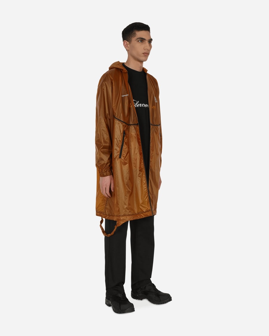 Undercover Packable Parka Jacket Brown, view 5