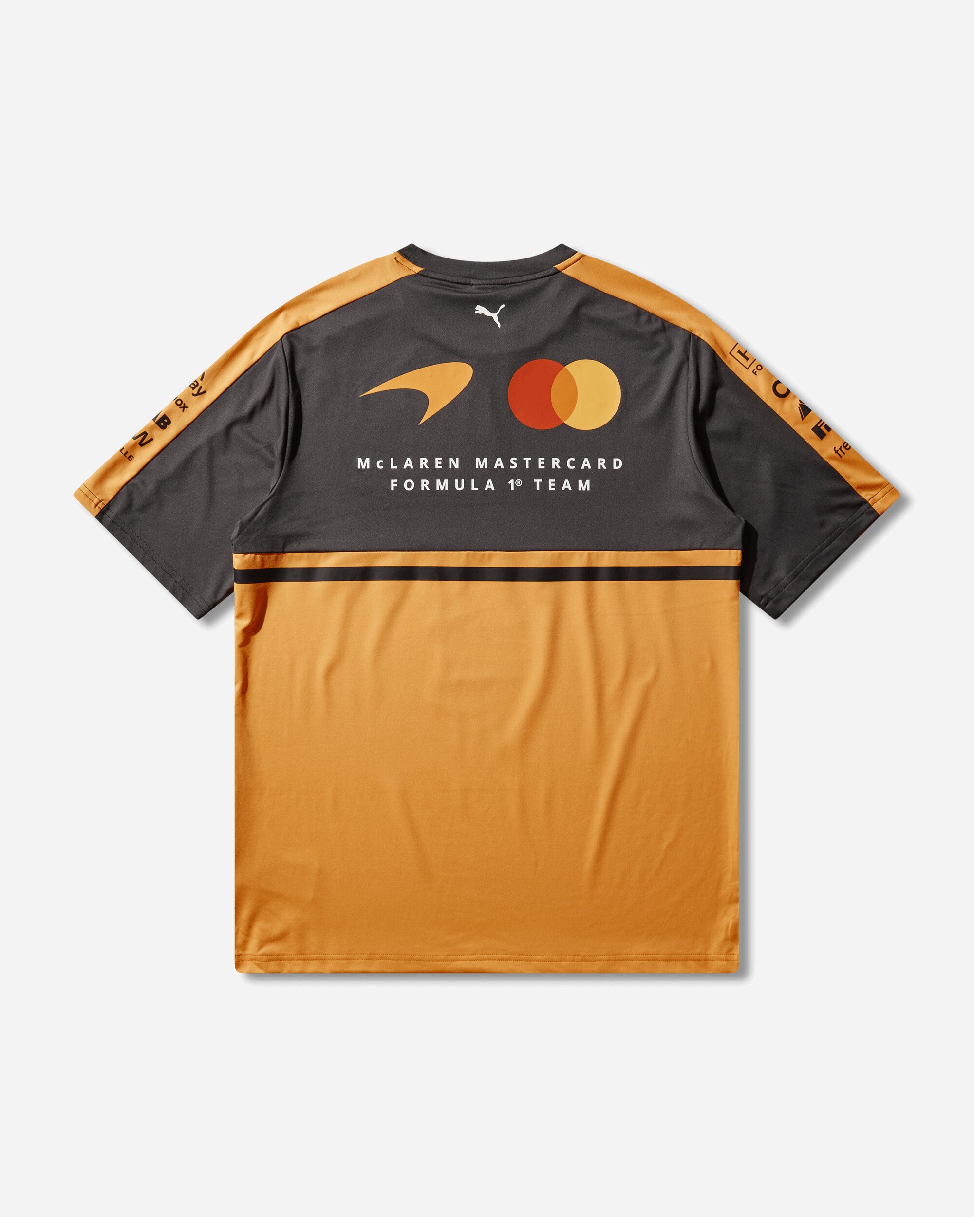 Puma Men's McLAREN RACING Replica T-Shirt Papaya, view 2