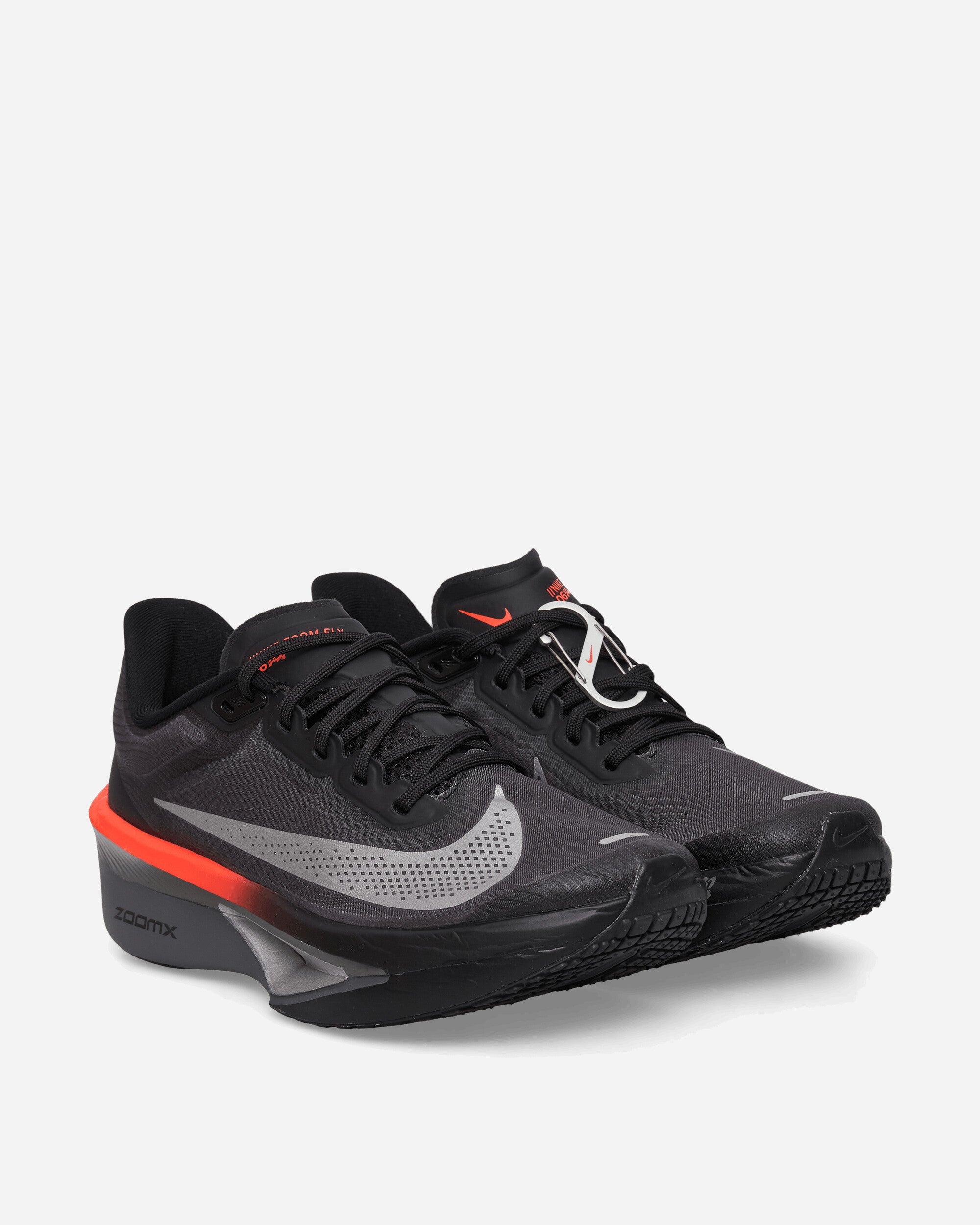 Nike Zoom Fly 6 Sneakers Black / Metallic Silver / Bright Crimson, view 2