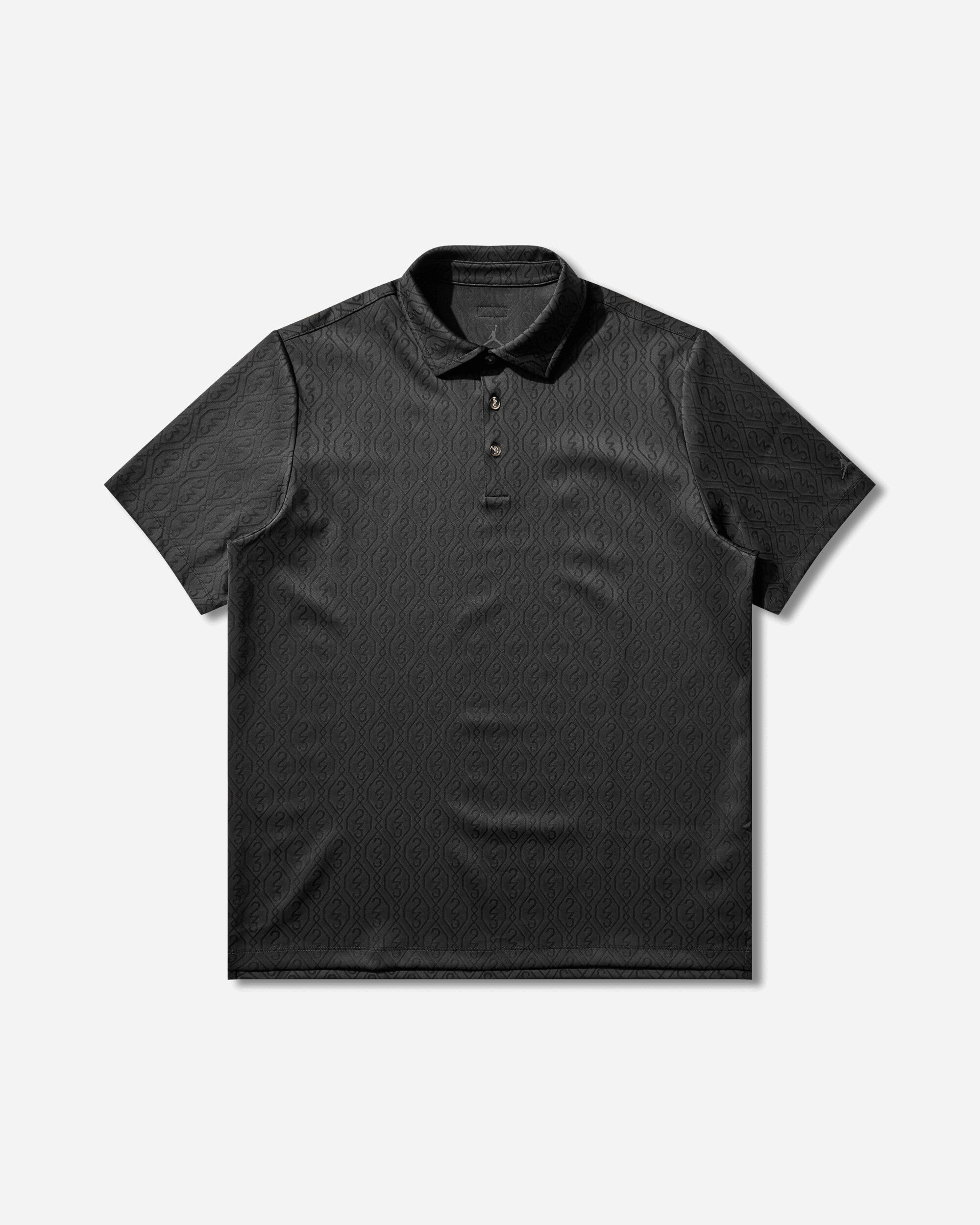 Nike Jordan Men's Jordan Sport Golf Jacquard Polo Black