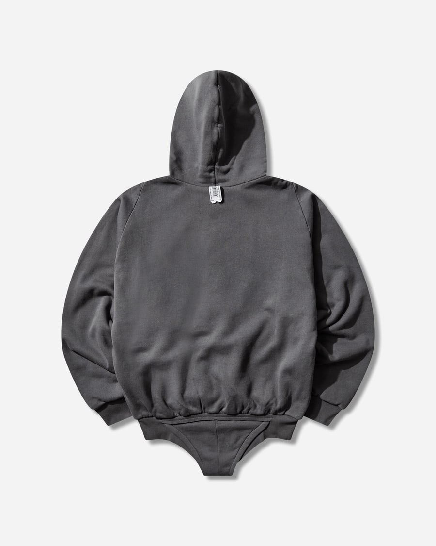 Prototypes Sprayed Goat Hoodie Romper Black, view 2