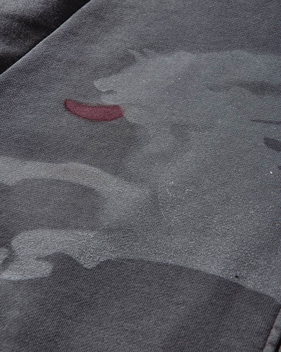 Prototypes Sprayed Goat Hoodie Romper Black, view 3