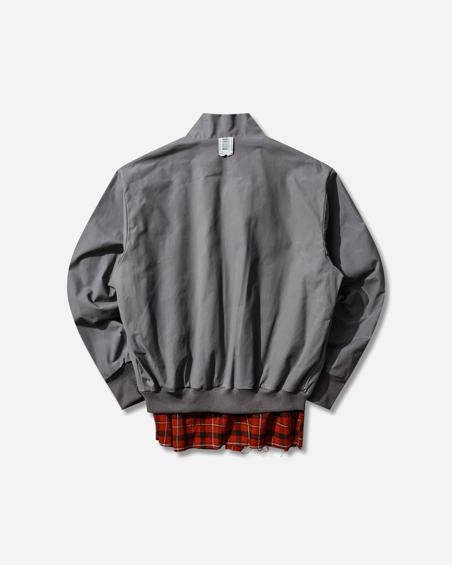 Prototypes Waxed Harrington Jacket Grey, view 2