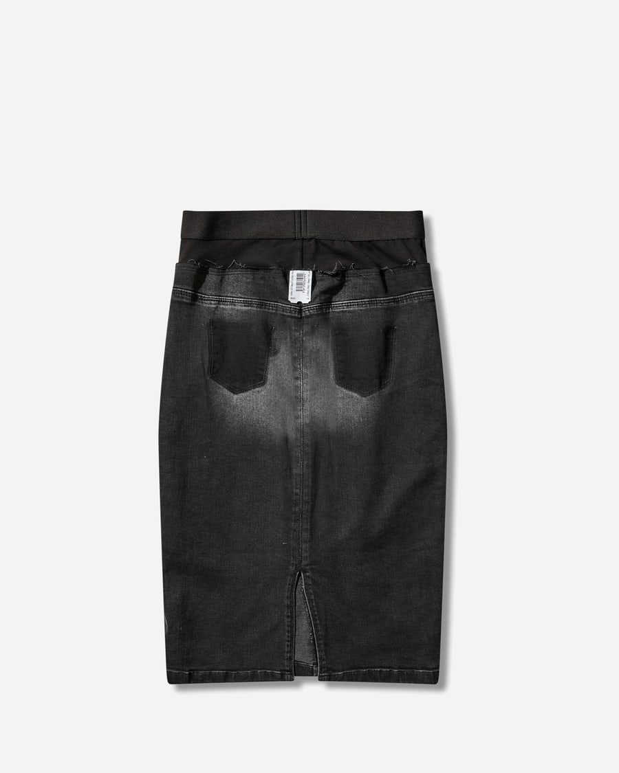 Prototypes Women's Denim Pencil Skirt Black, view 2