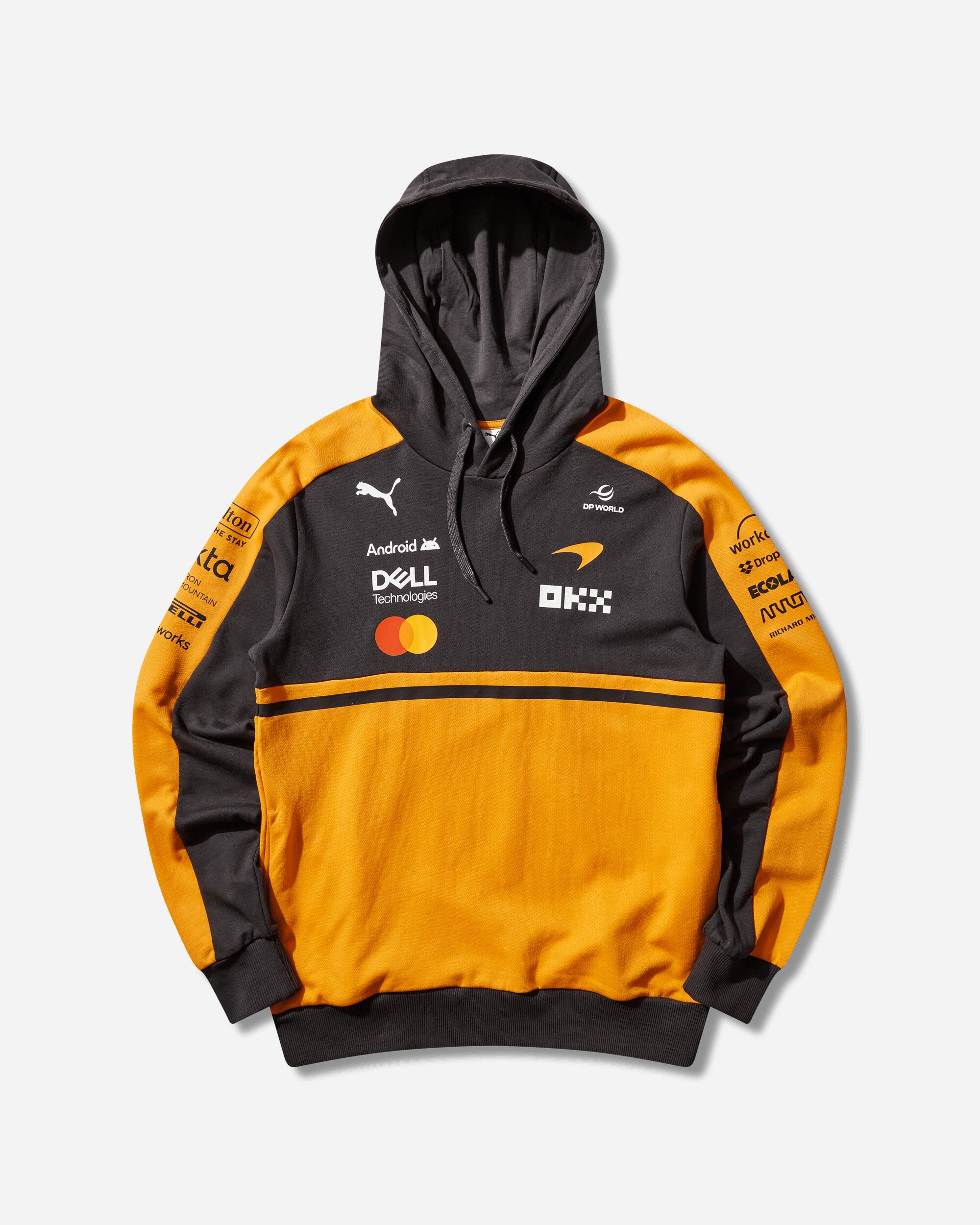Puma Men's McLAREN RACING Replica Hoodie Papaya