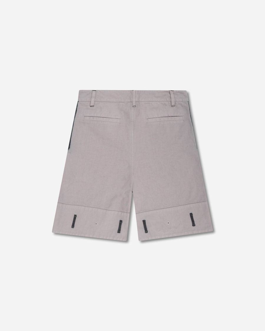 OAMC Peacemaker Men's Contrast Pocket Shorts Light Gray, view 2