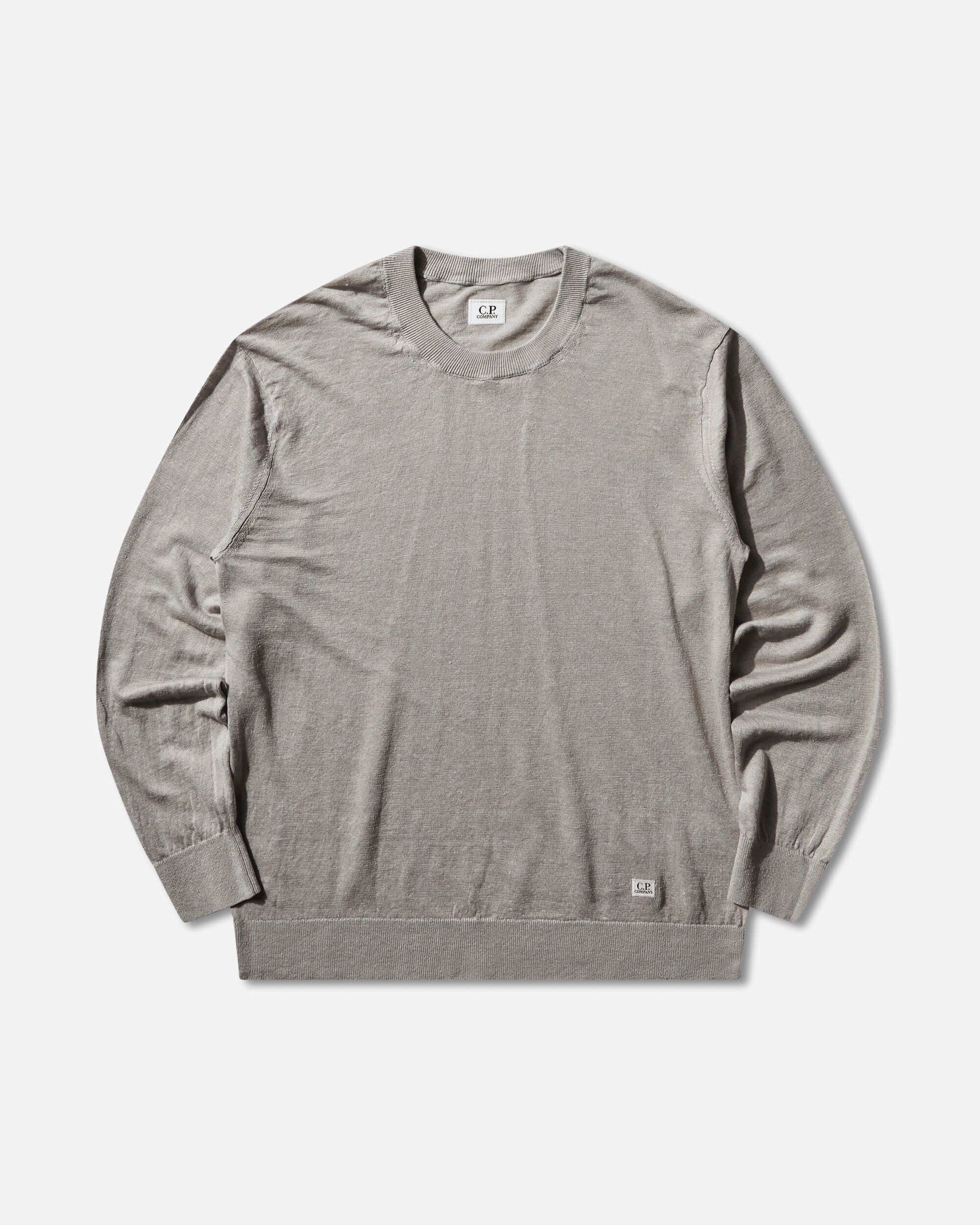C.P. Company Men's Flax Crewneck Sweater Dove