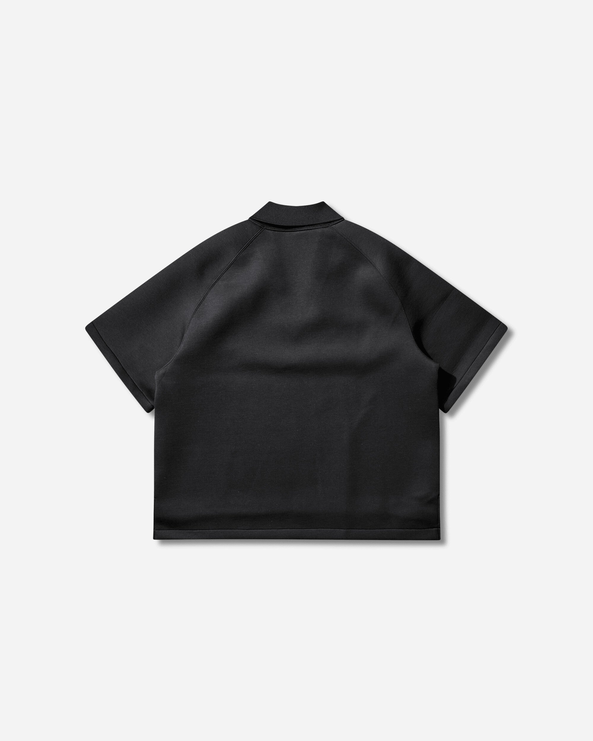 Nike Women's Shortsleeve Fleece Top Black, view 2