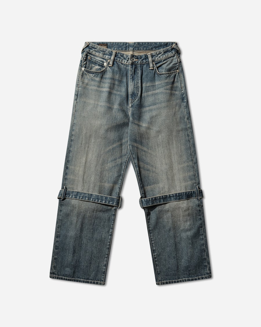 Evisu Men's Washed Bondage Jeans Indigo