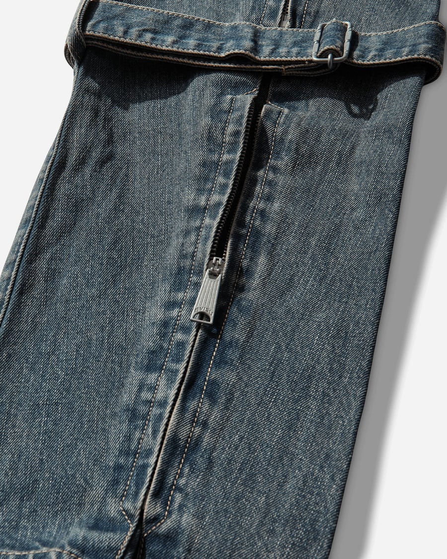Evisu Men's Washed Bondage Jeans Indigo, view 3