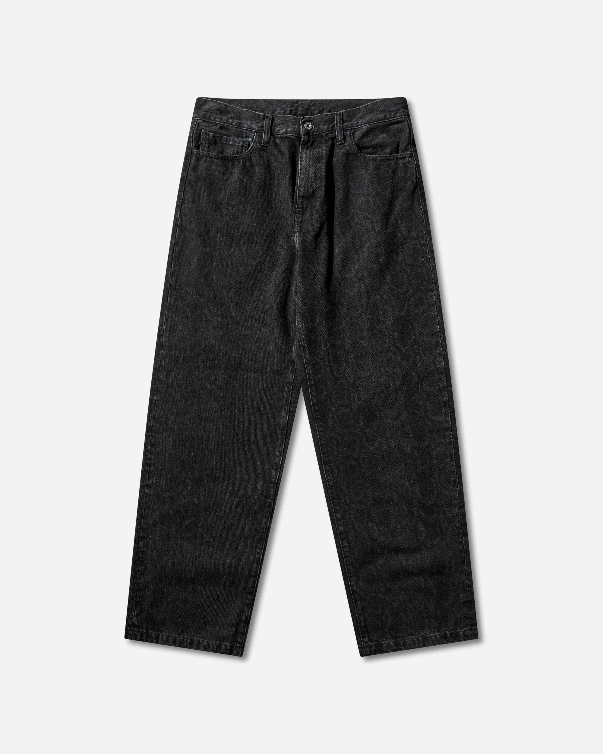 Carhartt WIP Men's Snake Landon Pants Snake Camo Black (Heavy Stone Wash)