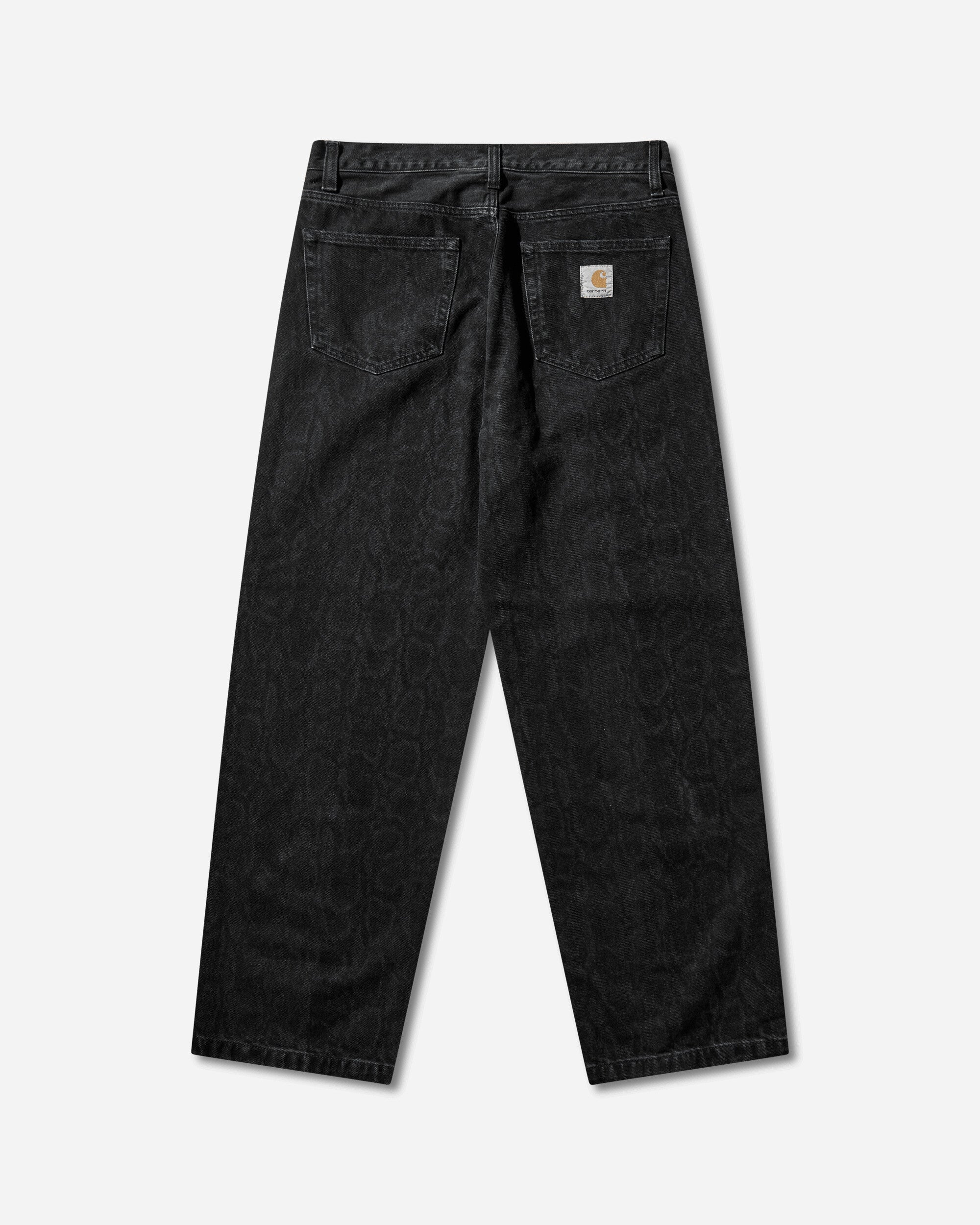 Carhartt WIP Men's Snake Landon Pants Snake Camo Black (Heavy Stone Wash), view 2