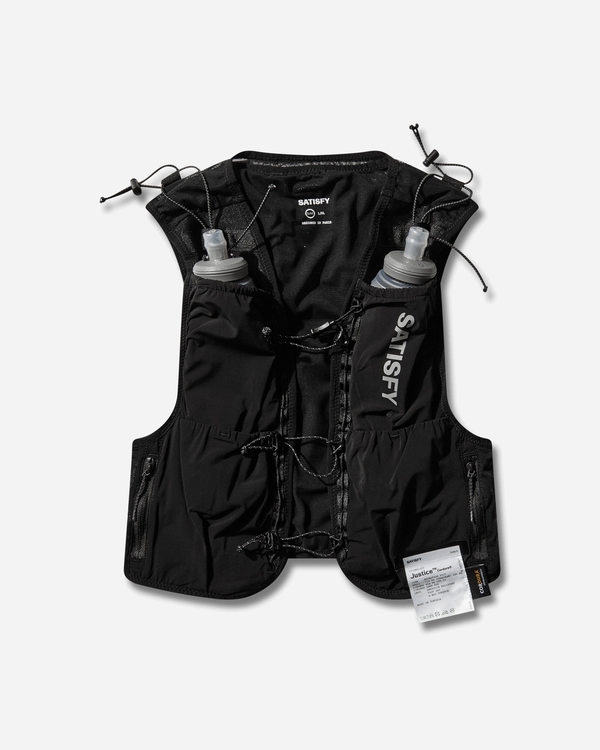 Satisfy Men's Men's Justice Cordura 5L Hydration Vest Black