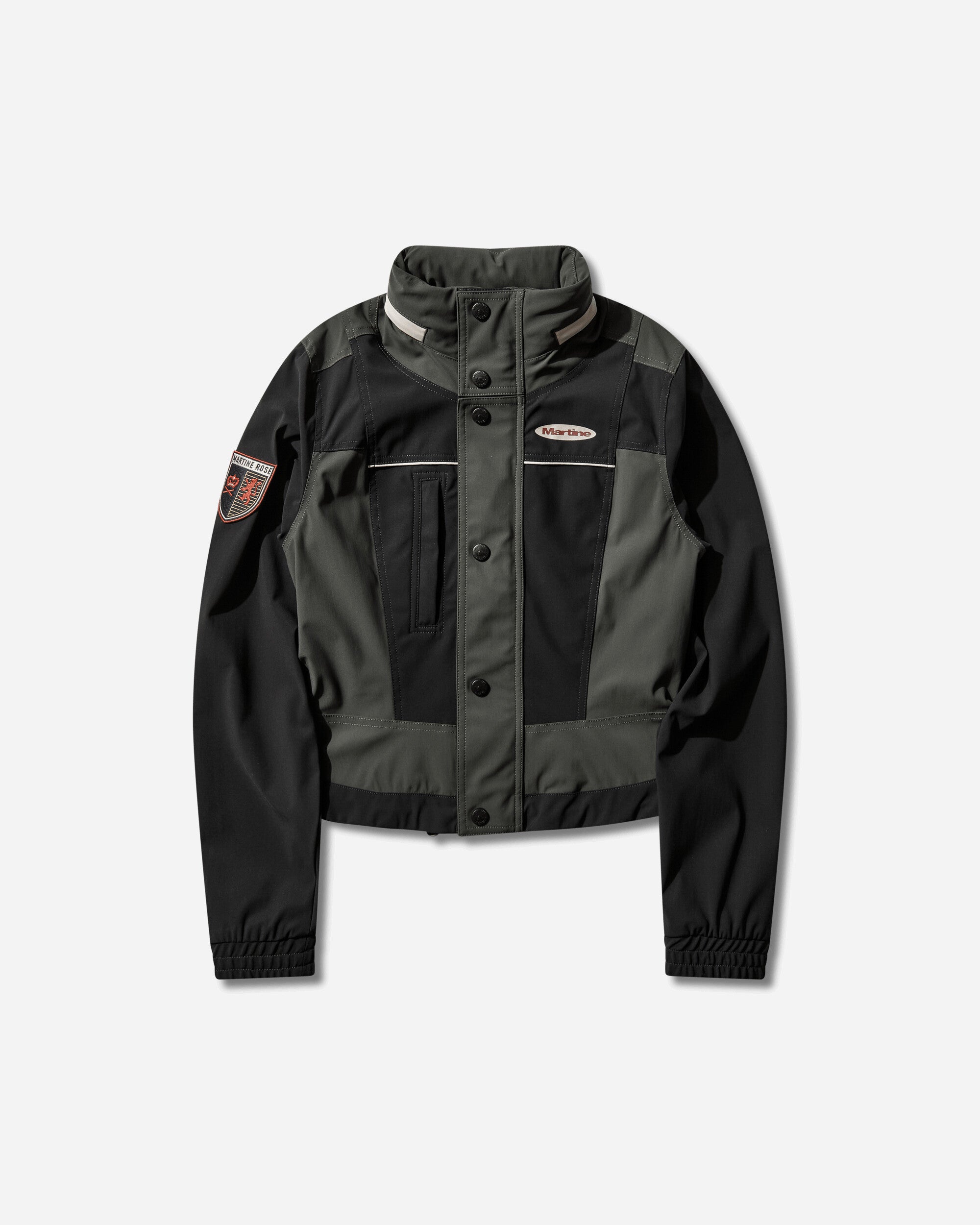 Martine Rose Women's Stretch Jacket Dark Green / Black