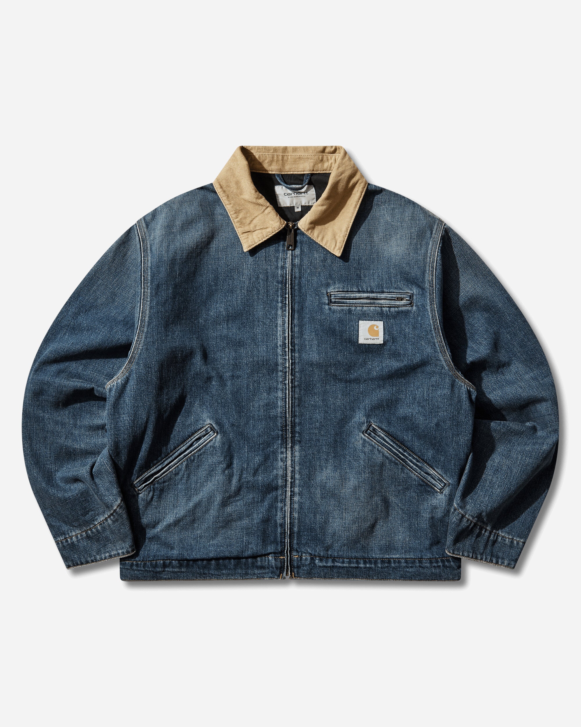 Carhartt WIP Men's OG Detroit Jacket Blue / Dusty H Brown