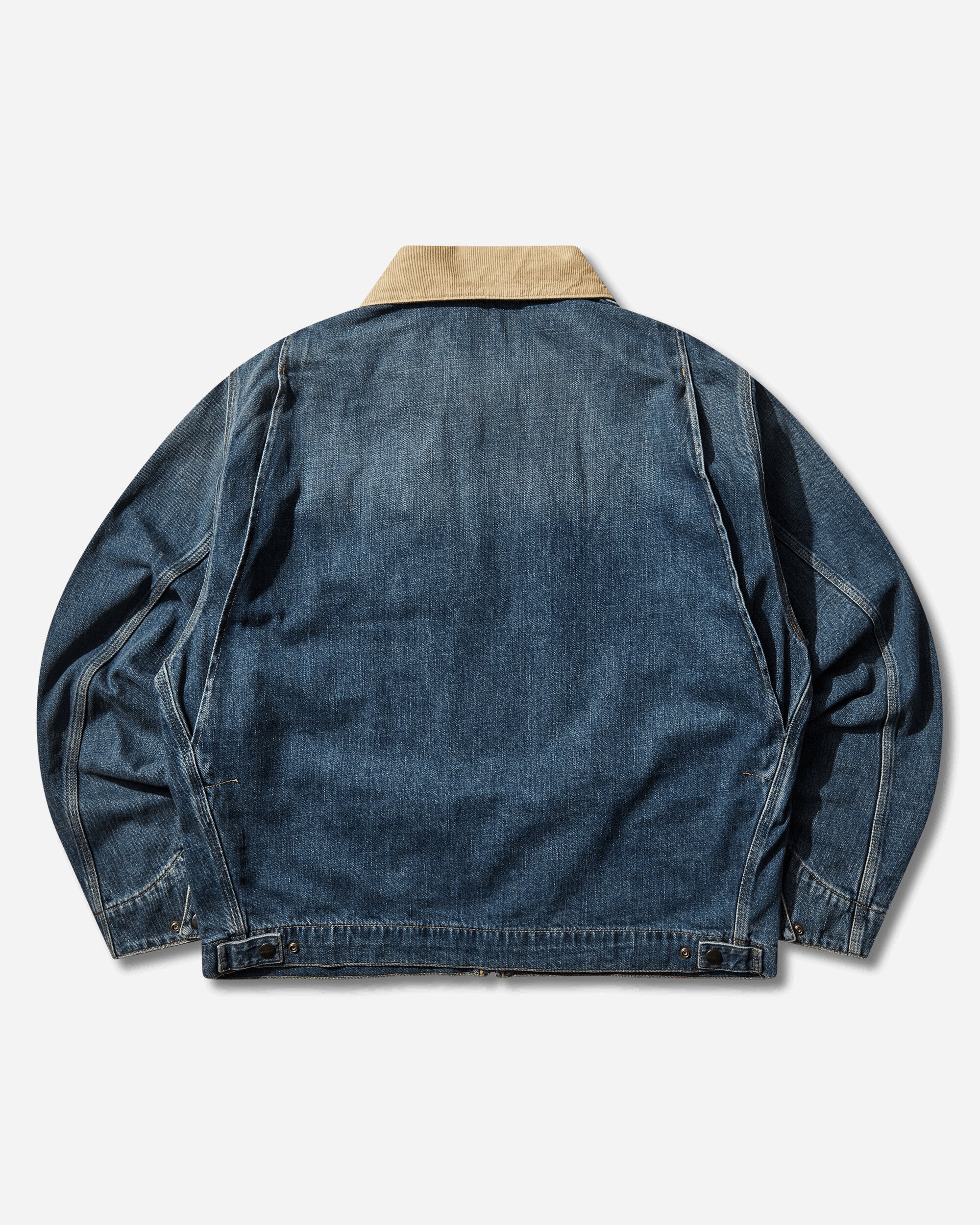 Carhartt WIP Men's OG Detroit Jacket Blue / Dusty H Brown, view 2