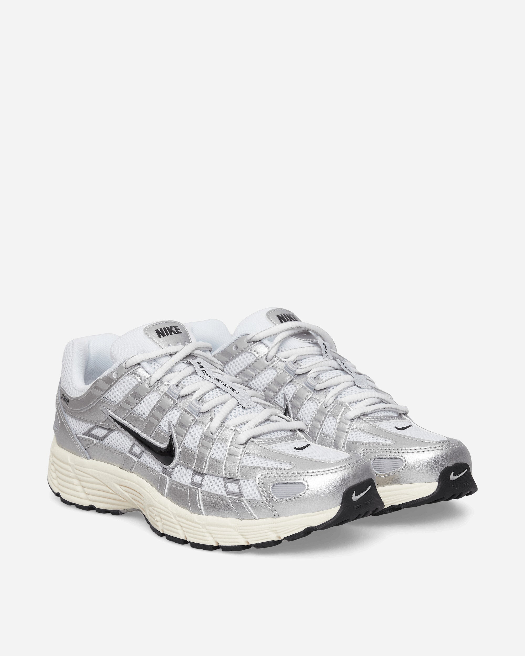 Nike P-6000 Sneakers White / Metallic Silver, view 2