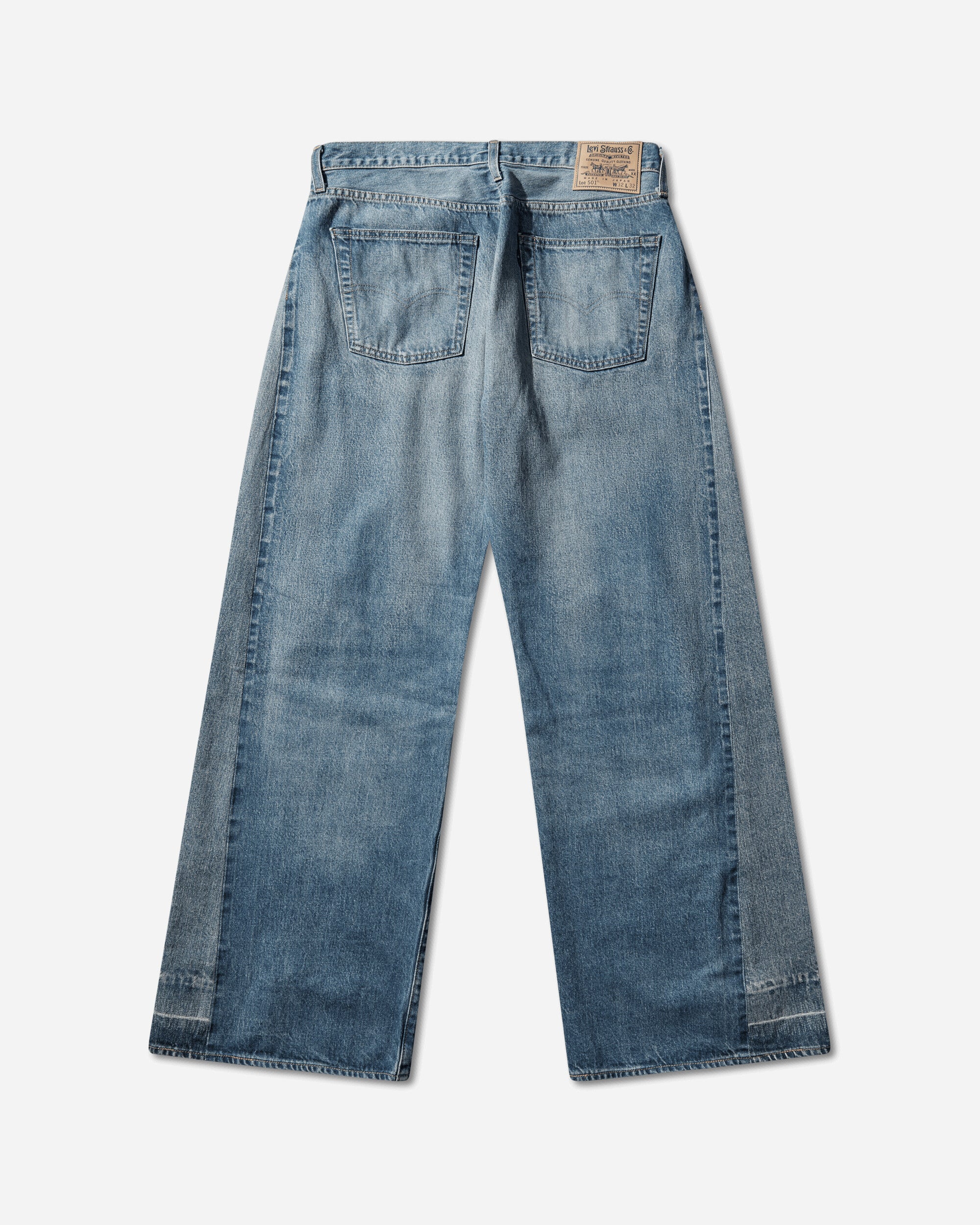 Levi's Men's Blue Tab 1980's 501 Customized Jeans Blue, view 2