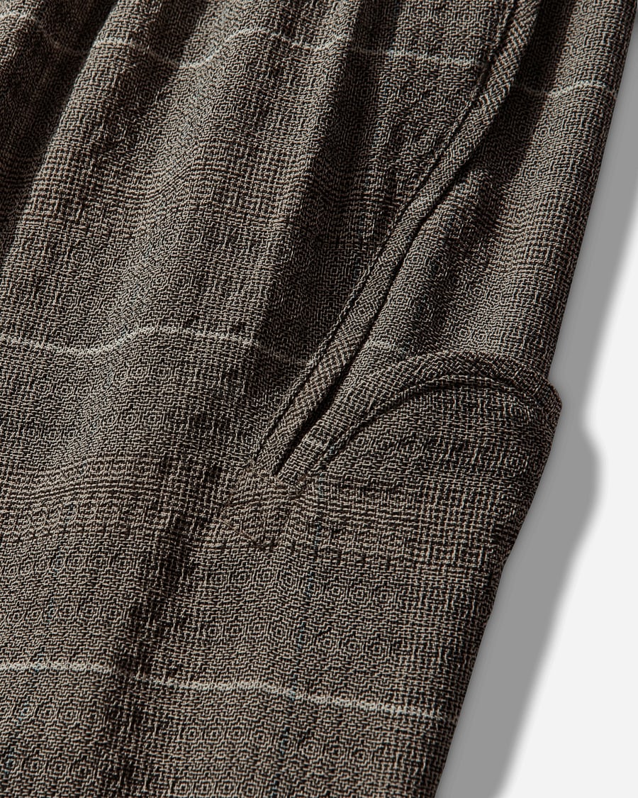 Kiko Kostadinov Men's Andras Formal Trousers Taupe Check, view 4