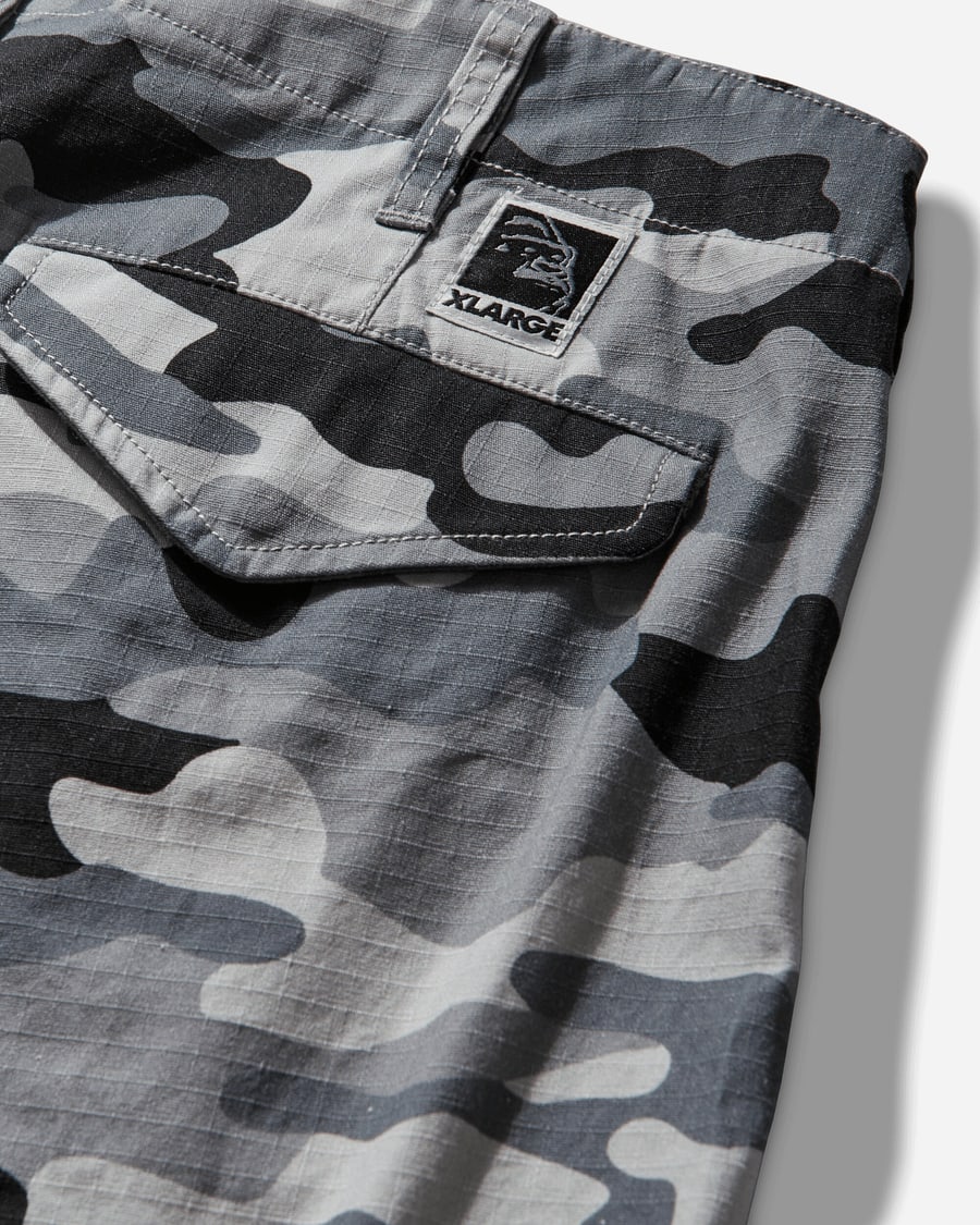 XLARGE Men's Label Ripstop Cargo Pants Grey, view 3
