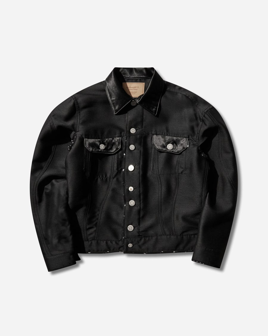 Undercover Women's Silk-Blend Wool Jacket Black