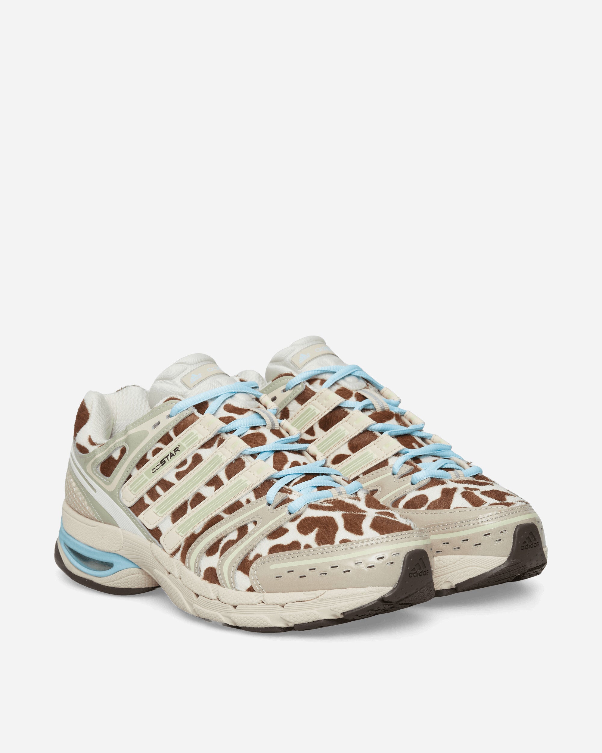adidas Women's Adistar Control 5 Sneakers Crystal Linen / Ice Gold Met / Icey Blue, view 2