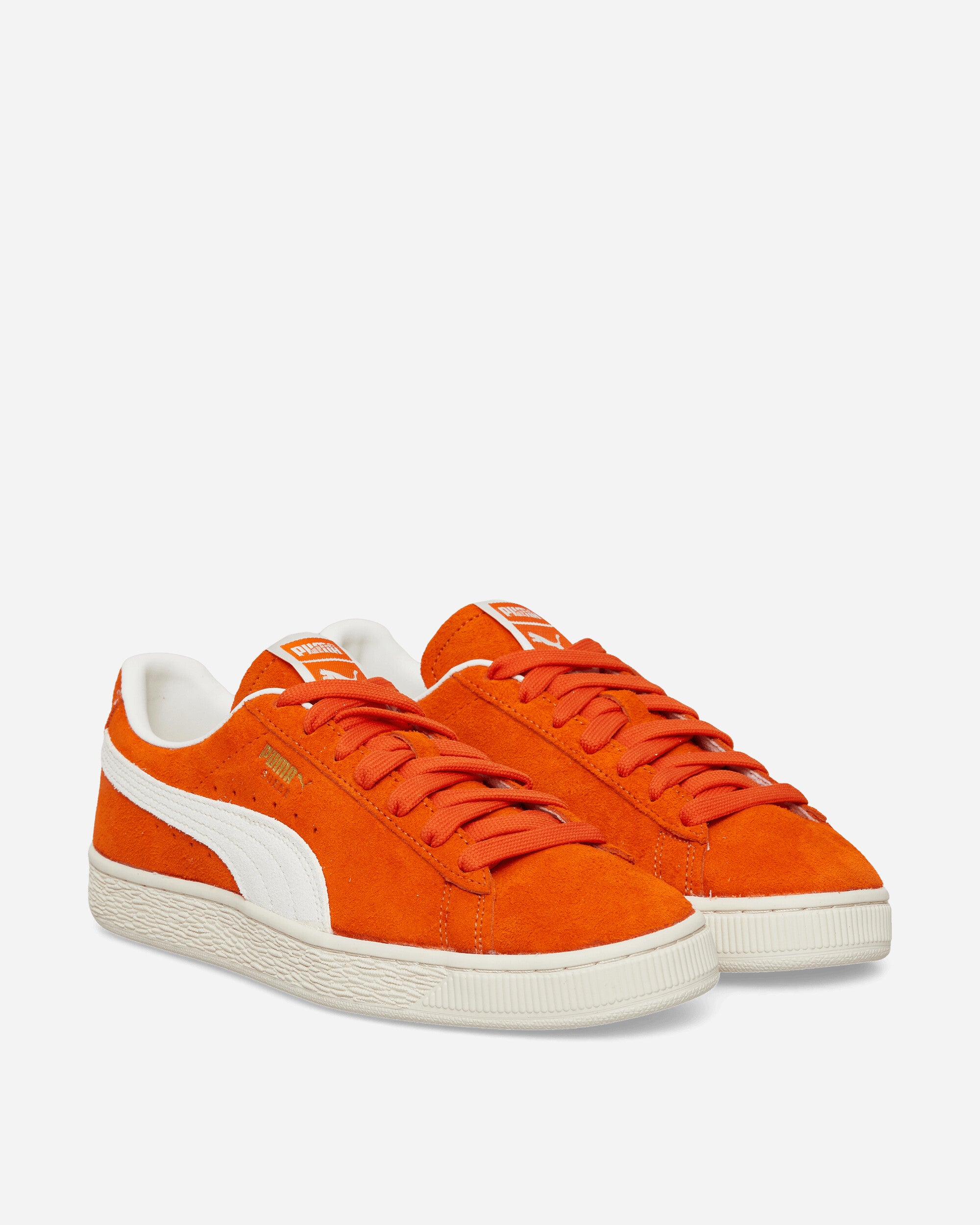 Puma Suede Charles F. Stead IV Sneakers Orange Glo / White, view 2