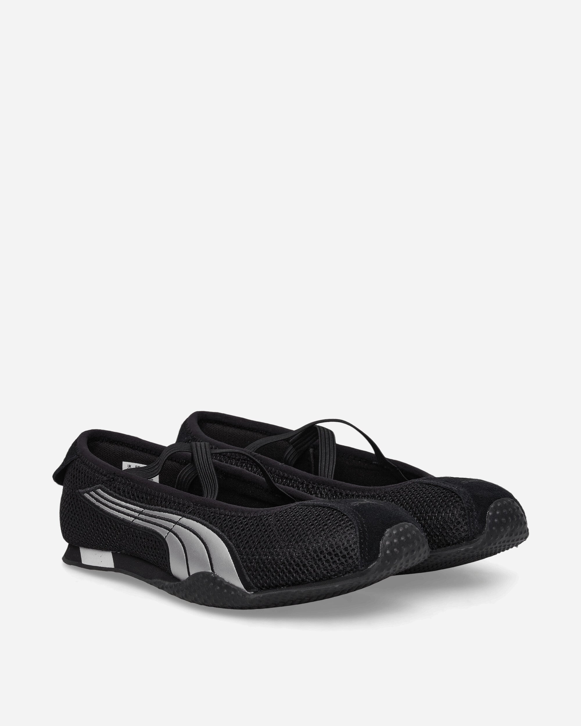 Puma Women's H-Street Ballet Sneakers Black / Silver, view 2
