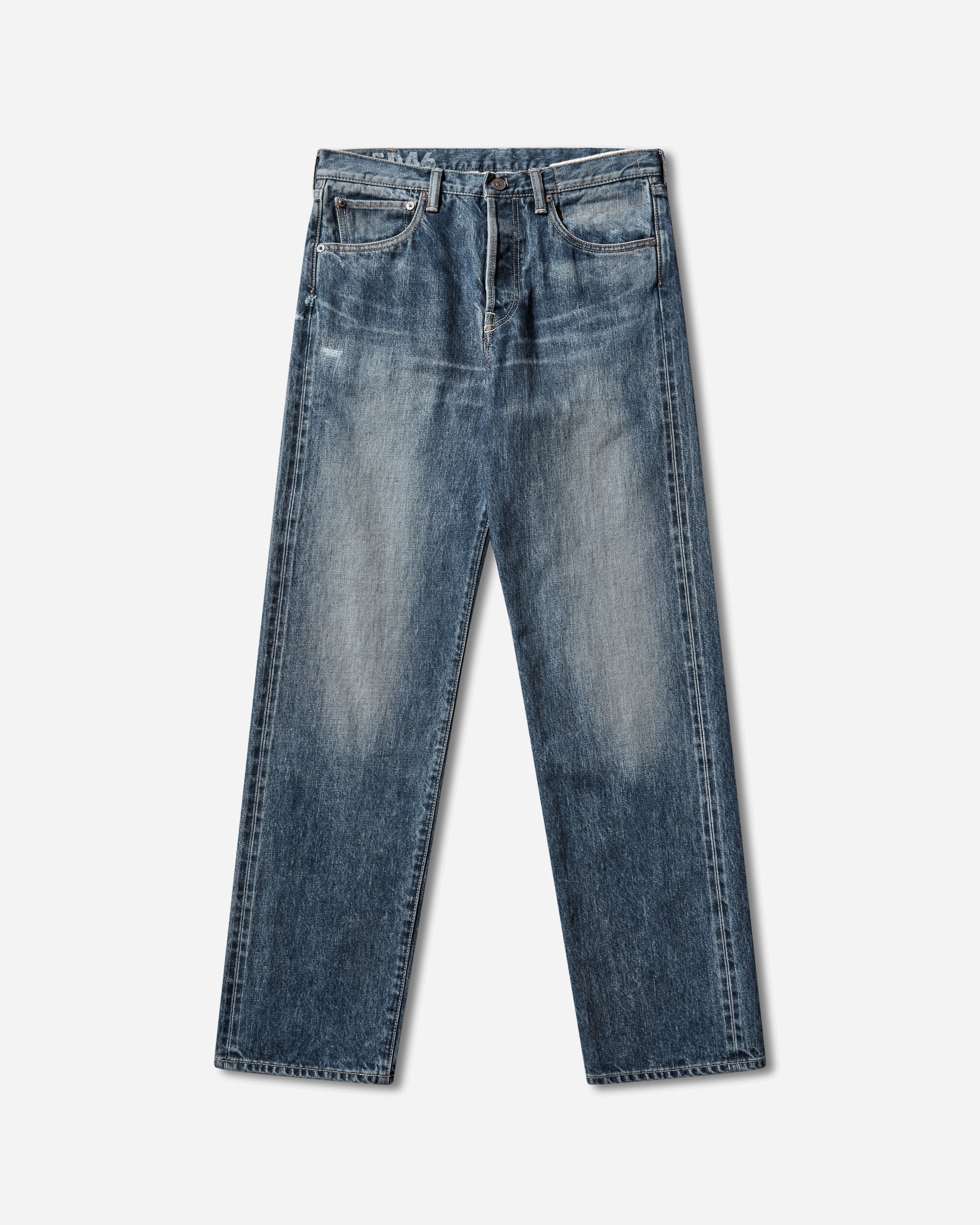 visvim Men's Social Sculpture 01 Narrow DMGD-46 Jeans Indigo
