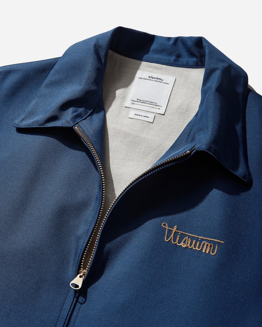 visvim Men's Kluane Swing Top Blue, view 4