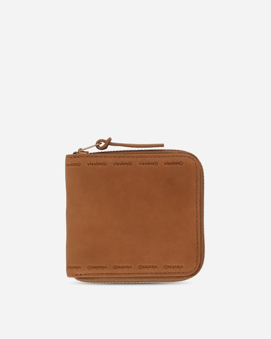 visvim Leather Bi-Fold Wallet Camel