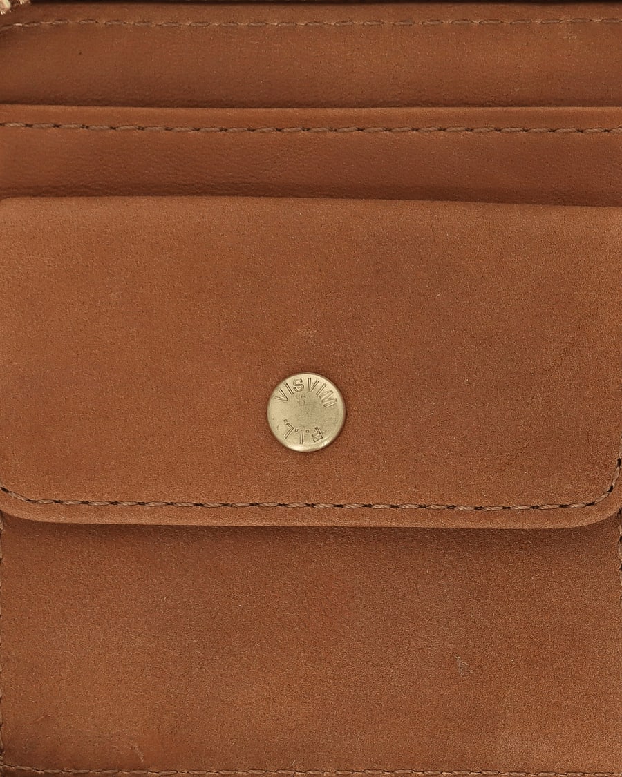 visvim Leather Bi-Fold Wallet Camel, view 6