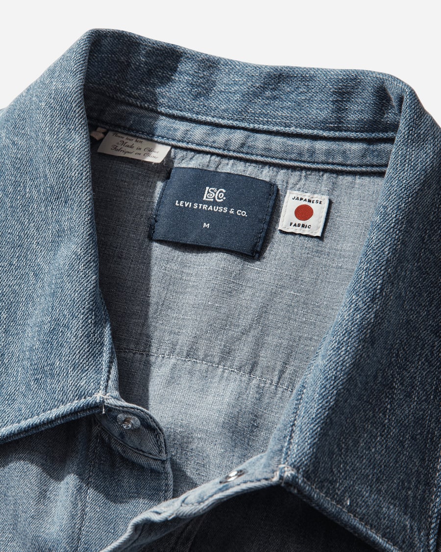 Levi's Men's Blue Tab Customized Sawtooth Jacket Blue, view 4
